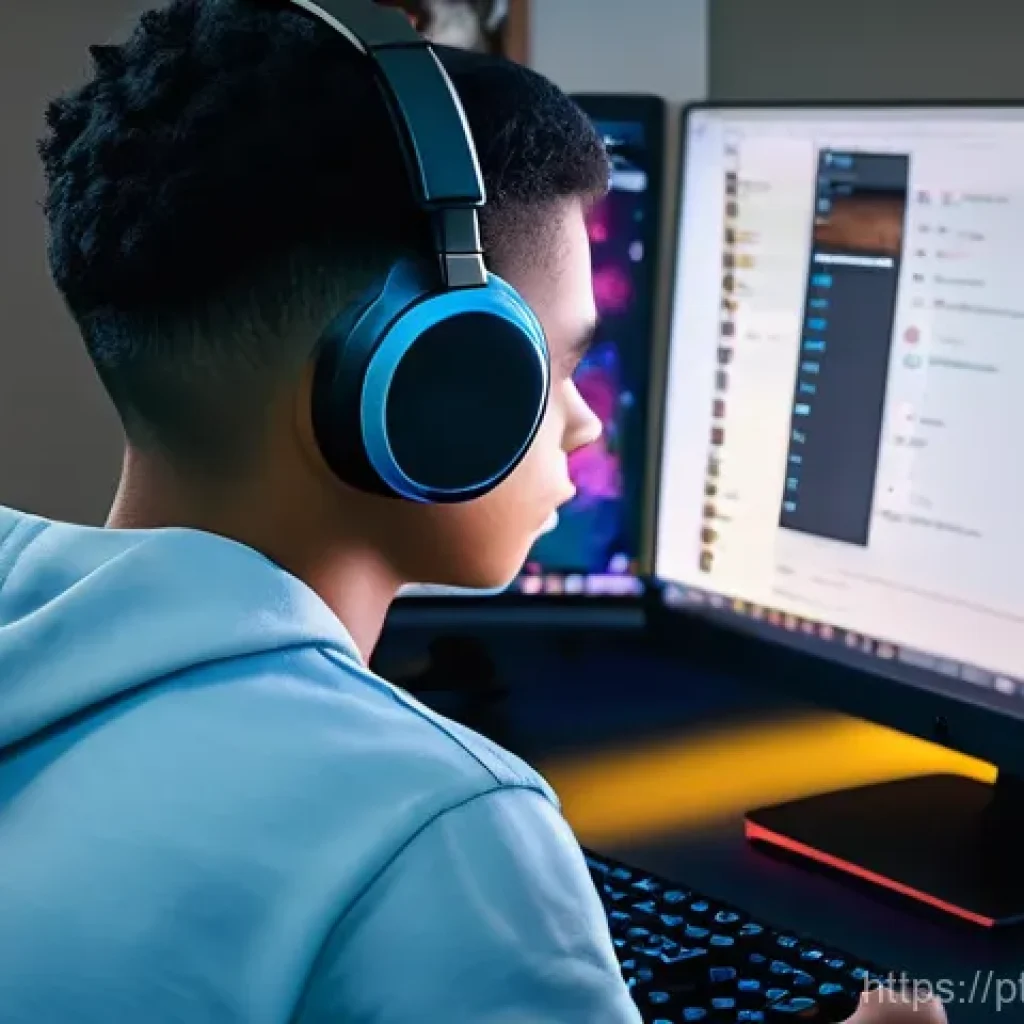 로블록스 제재 사유 및 해결법 - **Prompt:** A diligent young Roblox player, approximately 16 years old, with diverse features common...